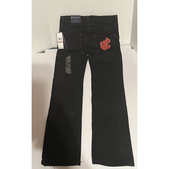Rocawear Girls Skinny Jeans Black Size‎ 12 - Picture 2 of 7